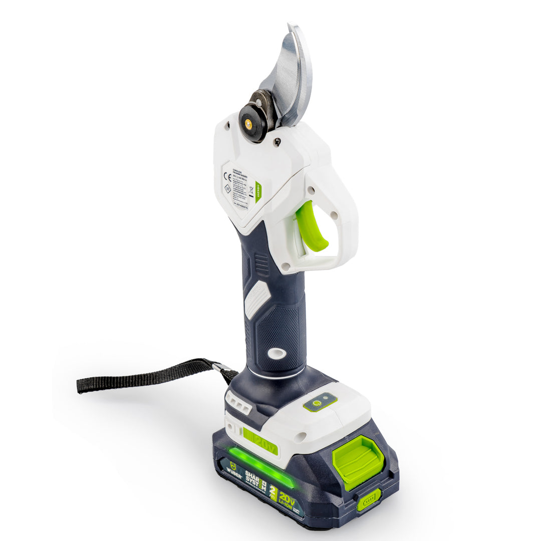 Sekator akumulatorowy nożyce 20V [Zestaw: Bateria 2.0 Ah i Ładowarka] WUBER