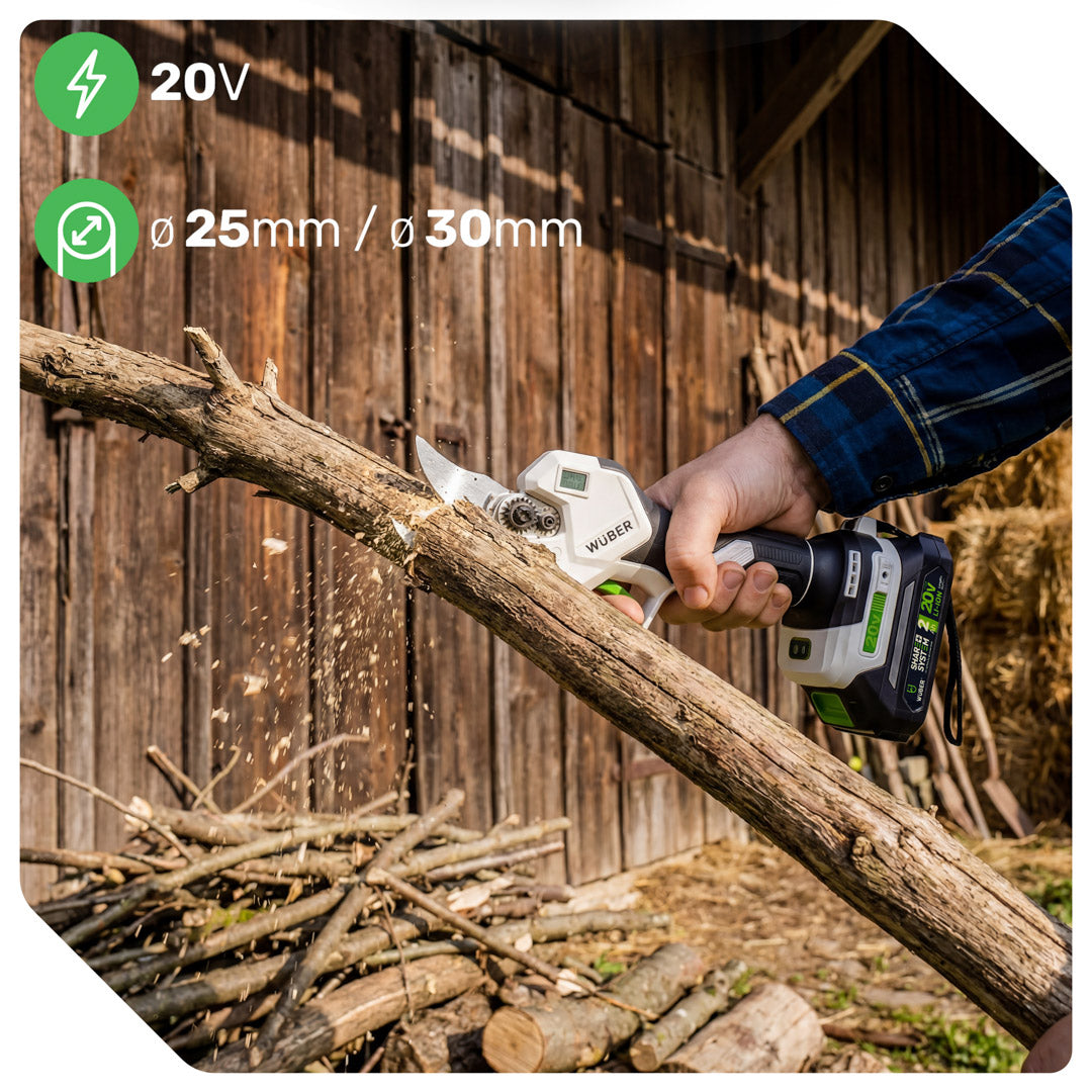 Sekator akumulatorowy nożyce 20 V SOLO WUBER