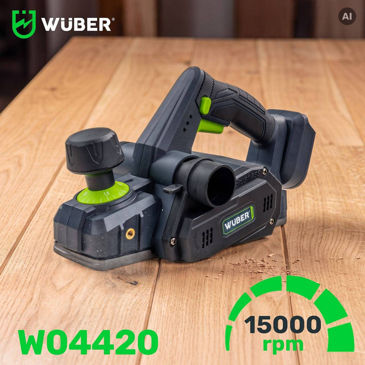 Strug akumulatorowy 20 V 82 mm heblarka Share+ System SOLO WUBER