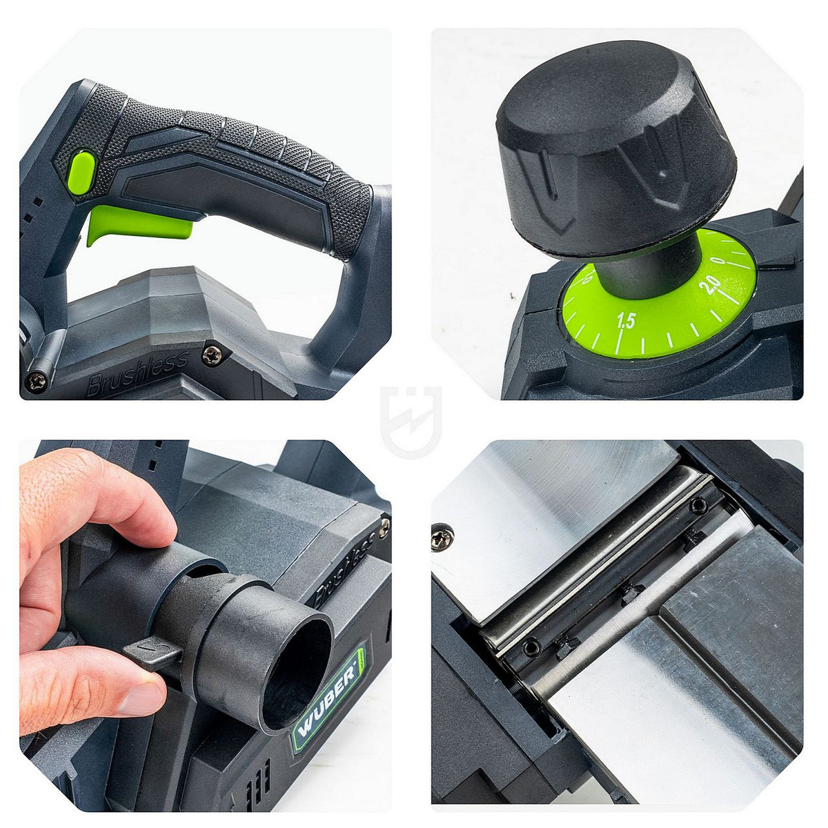 Strug akumulatorowy 20 V 82 mm heblarka Share+ System SOLO WUBER