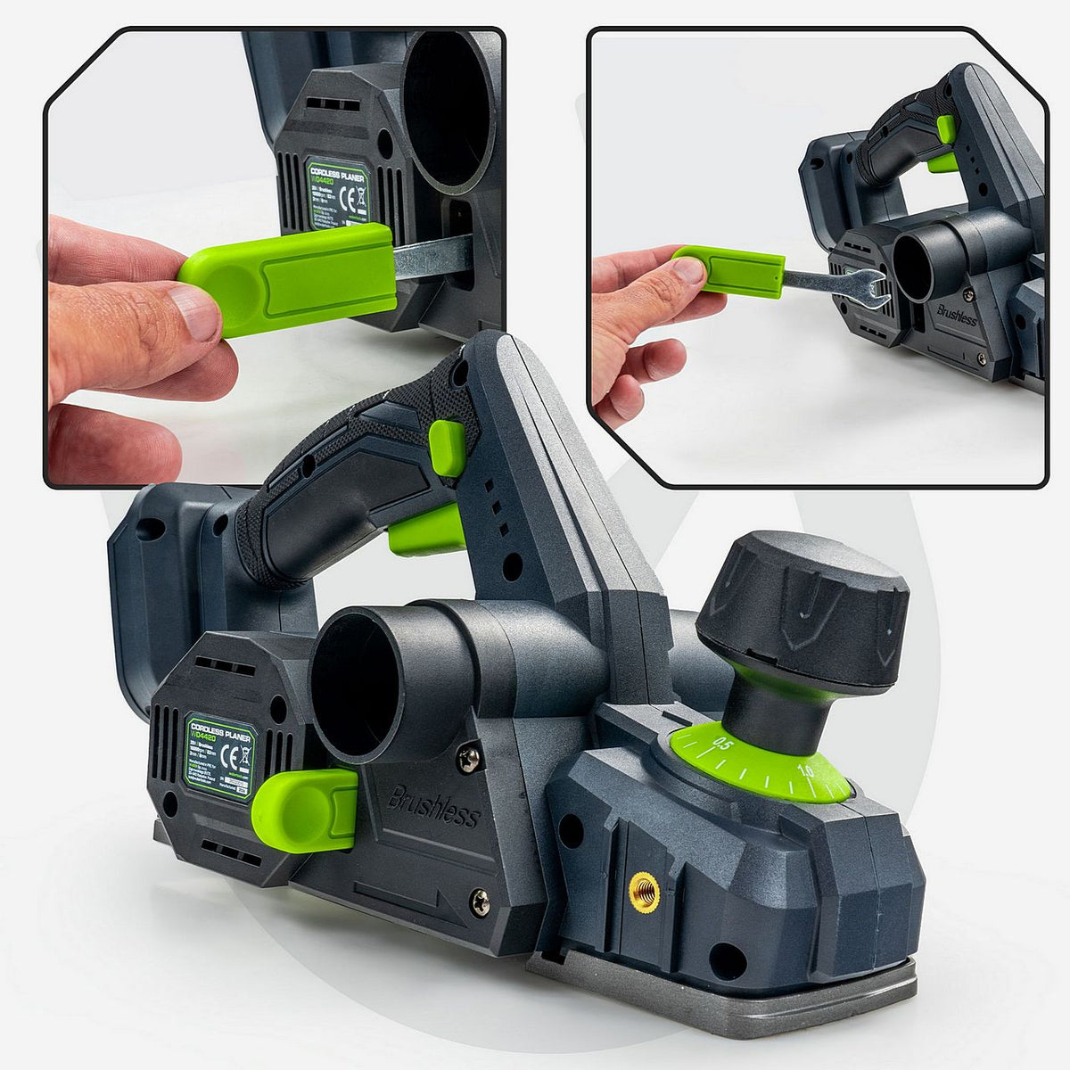 Strug akumulatorowy 20 V 82 mm heblarka Share+ System SOLO WUBER