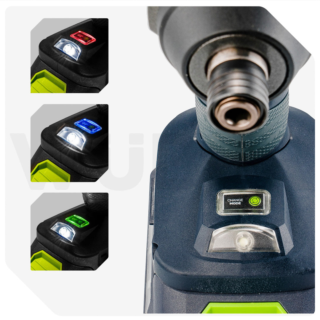Zakrętarka udarowa akumulatorowa 1/4" 20 V WUBER