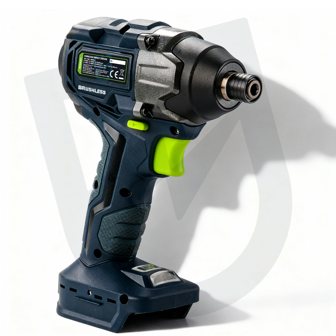 Zakrętarka udarowa akumulatorowa 1/4" 20 V WUBER