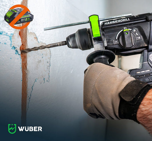 Młotowiertarka udarowa akumulatorowa 20 V 2 J SDS+ WUBER