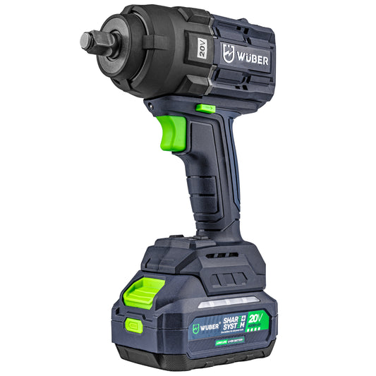 Klucz udarowy akumulatorowy bezszczotkowy 1000 Nm 20 V WUBER