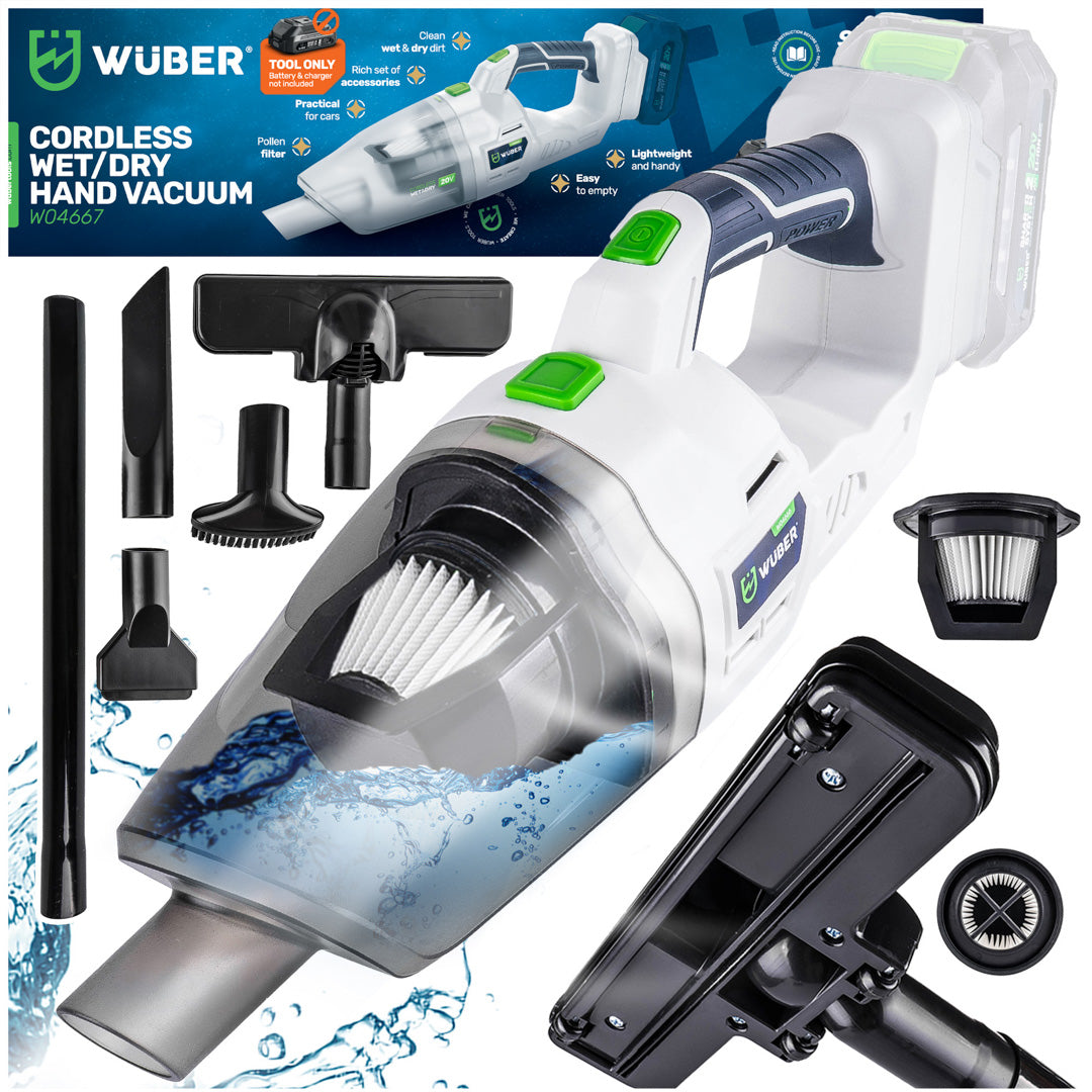 Odkurzacz akumulatorowy 120 W WUBER