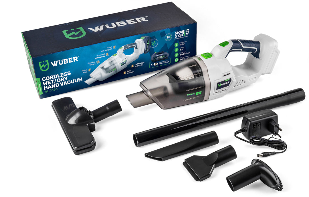 Odkurzacz akumulatorowy 120 W WUBER