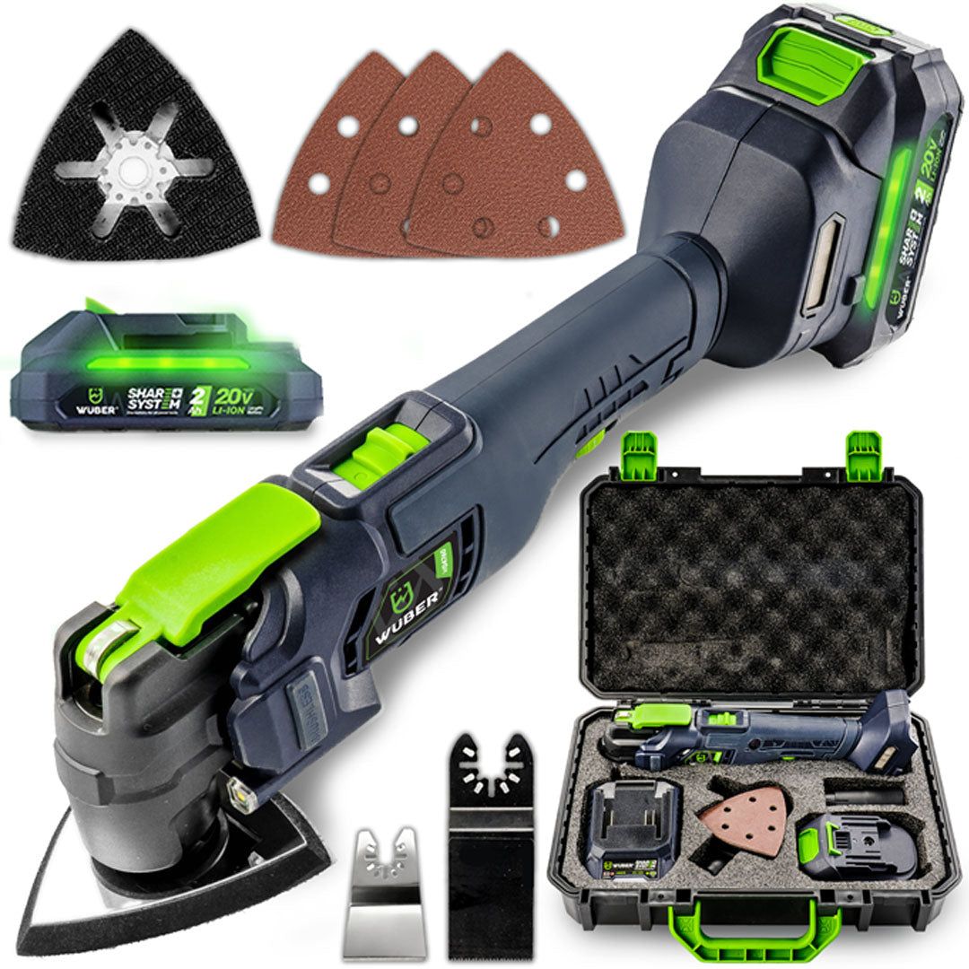 Narzędzie wielofunkcyjne multitool akumulatorowy 20 V WUBER