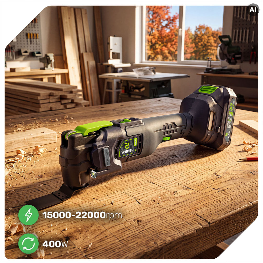 Narzędzie wielofunkcyjne multitool akumulatorowy 20 V WUBER