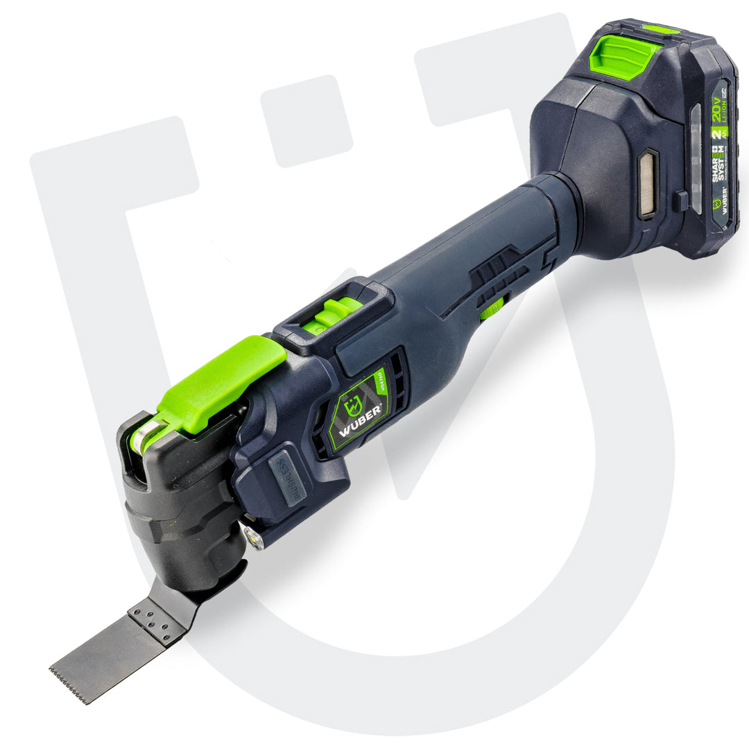 Narzędzie wielofunkcyjne multitool akumulatorowy 20 V WUBER