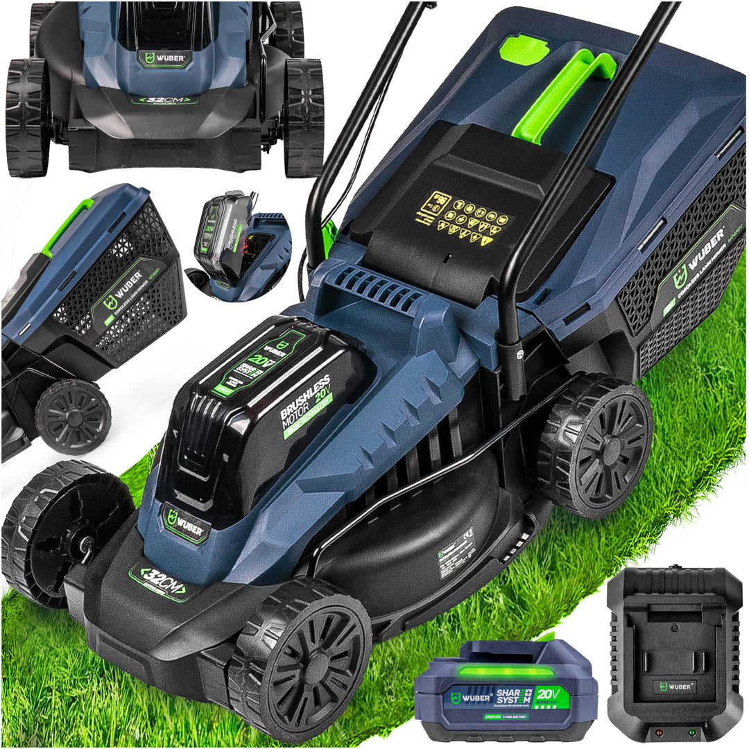 Kosiarka akumulatorowa bezszczotkowa 32 cm 20 V WUBER
