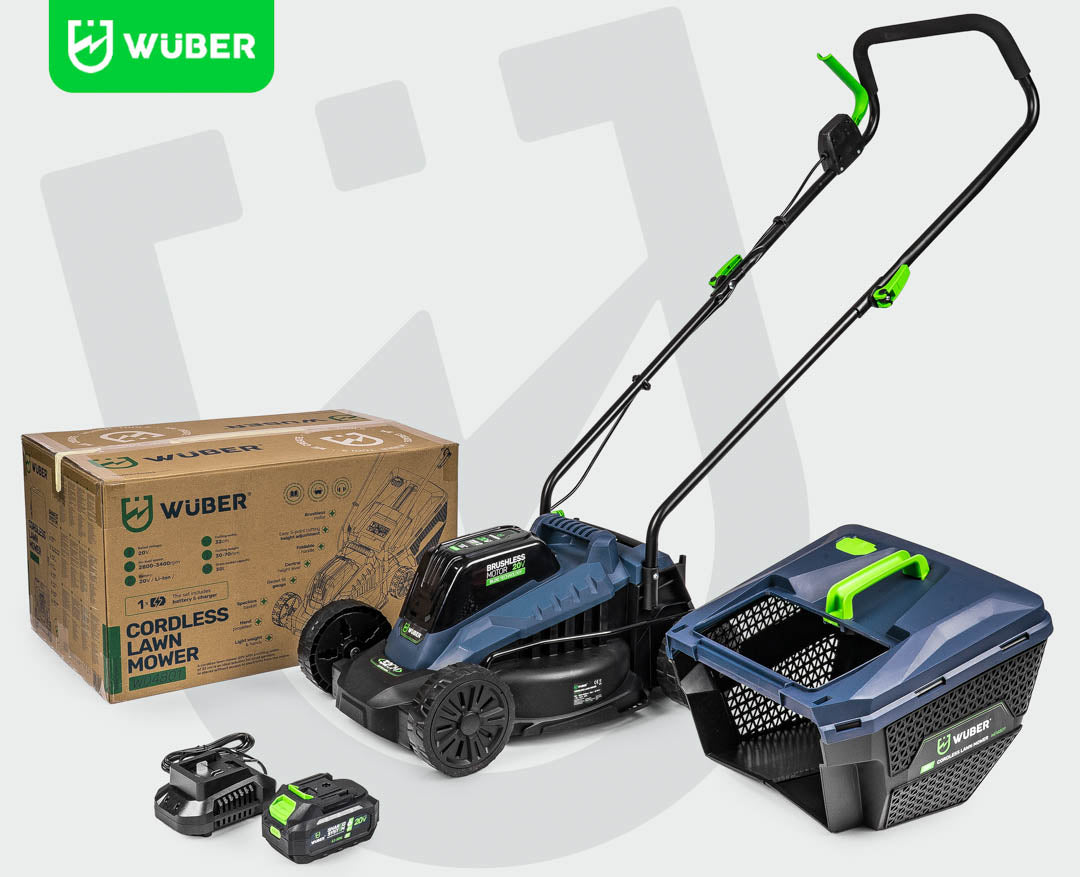 Kosiarka akumulatorowa bezszczotkowa 32 cm 20 V WUBER