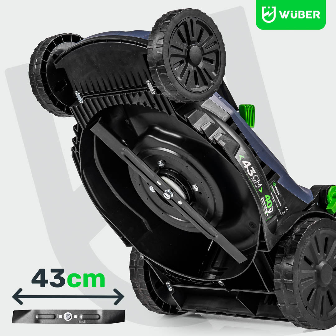 Kosiarka akumulatorowa bezszczotkowa 38 cm 40 V WUBER