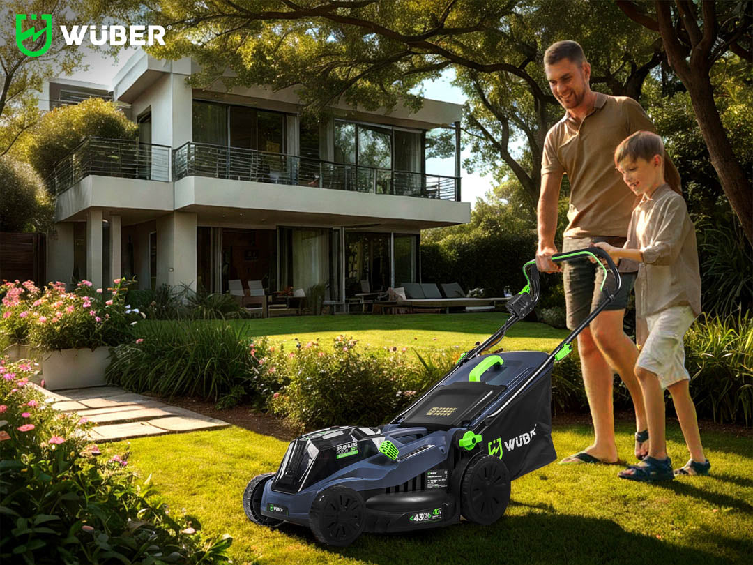 Kosiarka akumulatorowa bezszczotkowa 38 cm 40 V WUBER