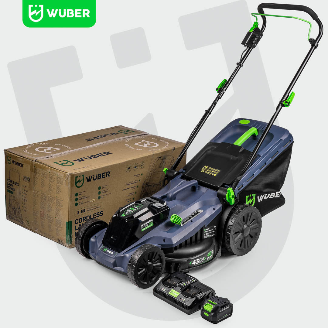 Kosiarka akumulatorowa bezszczotkowa 38 cm 40 V WUBER