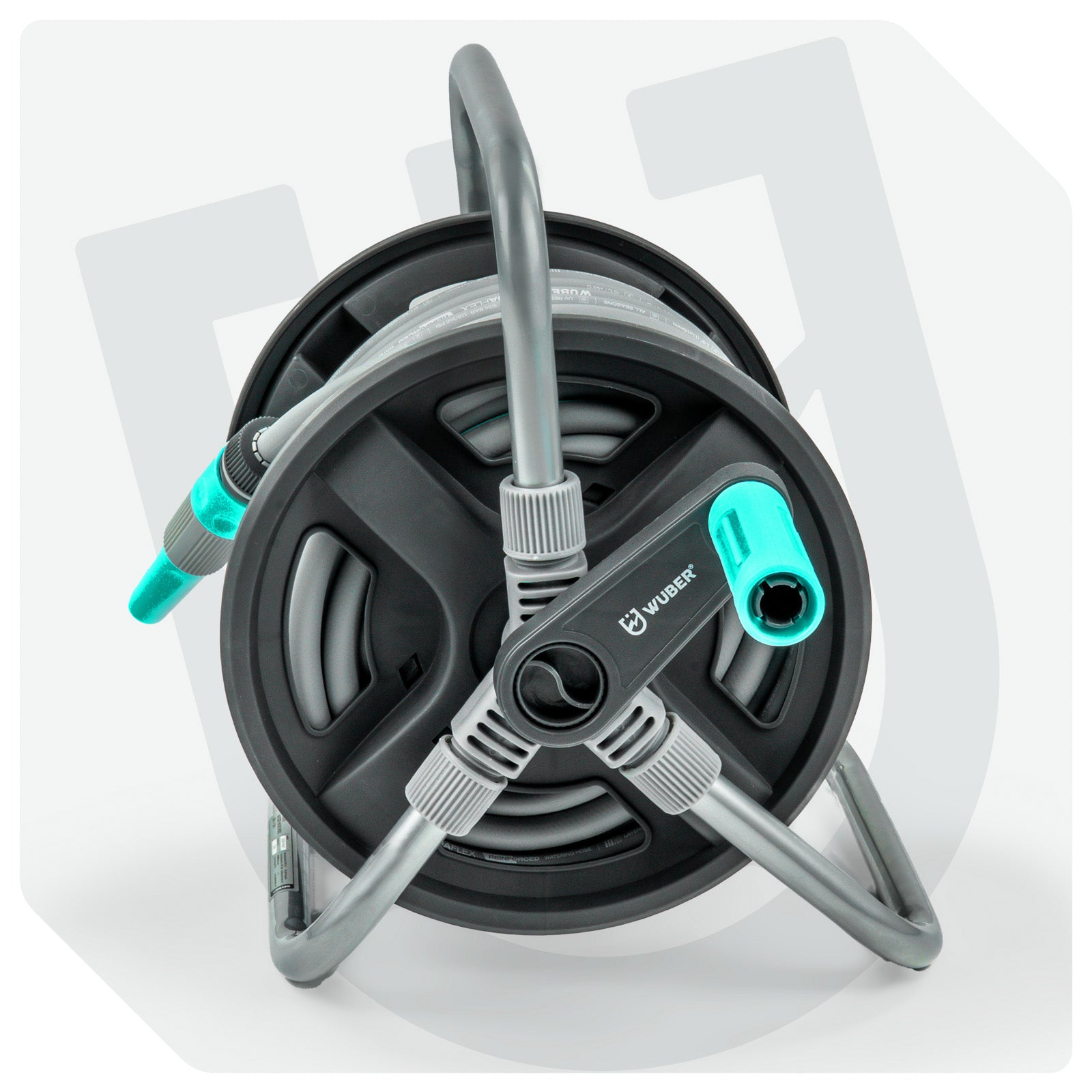 Zwijak na wąż ogrodowy 20+2 m zwijacz PVC WUBER