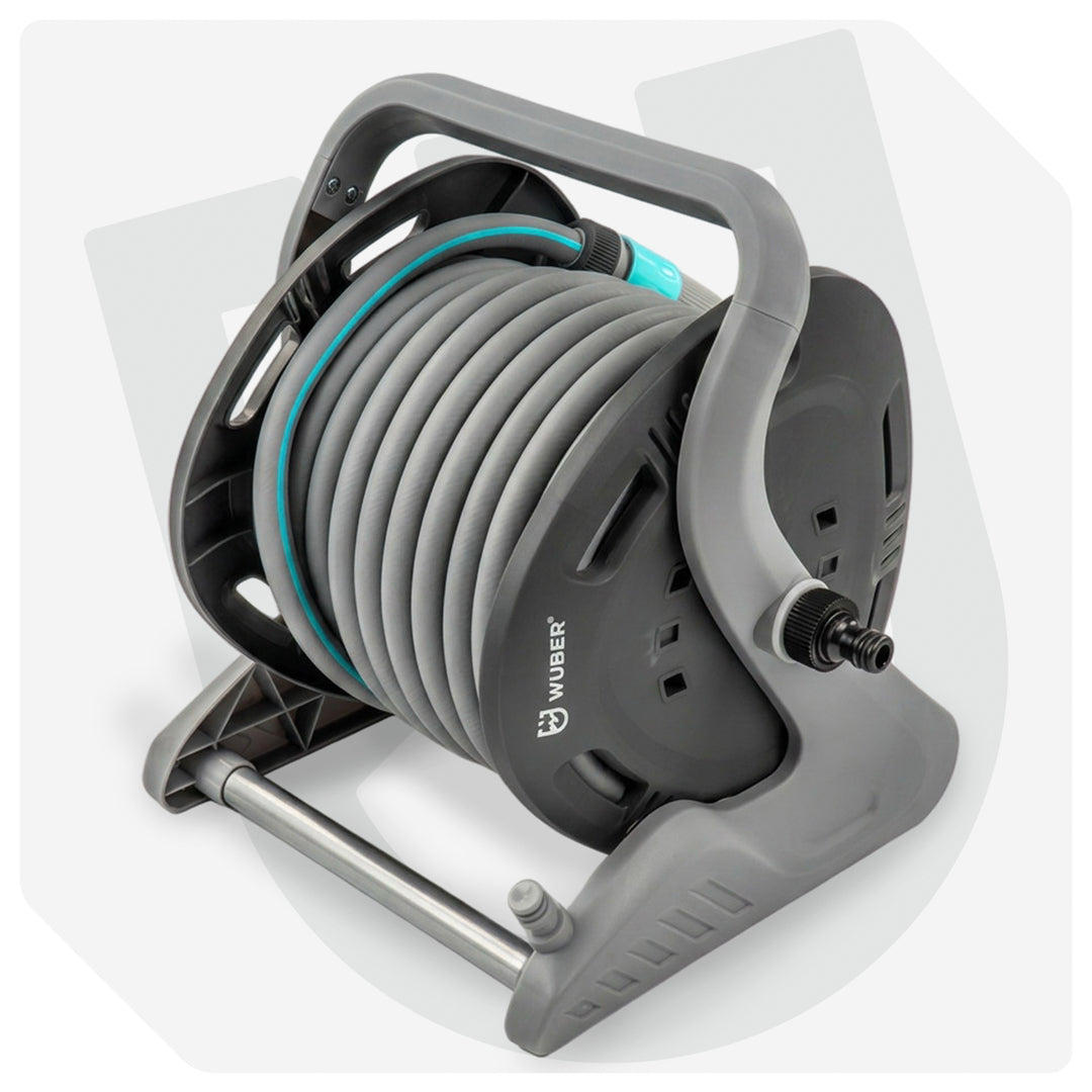 Zwijak na wąż ogrodowy 20+2 mm zwijacz +wąż WUBER