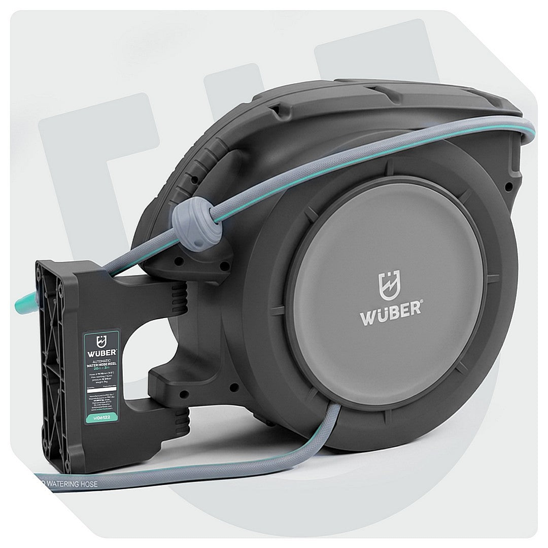 Zwijak do węża ogrodowego zwijacz automatyczny 20+3 m 10w1 WUBER