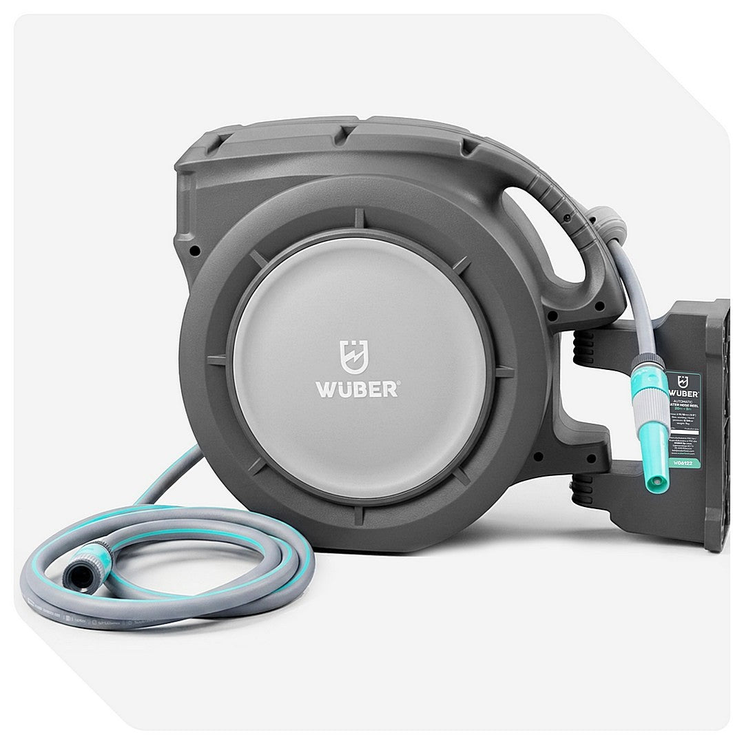 Zwijak do węża ogrodowego zwijacz automatyczny 20+3 m 10w1 WUBER