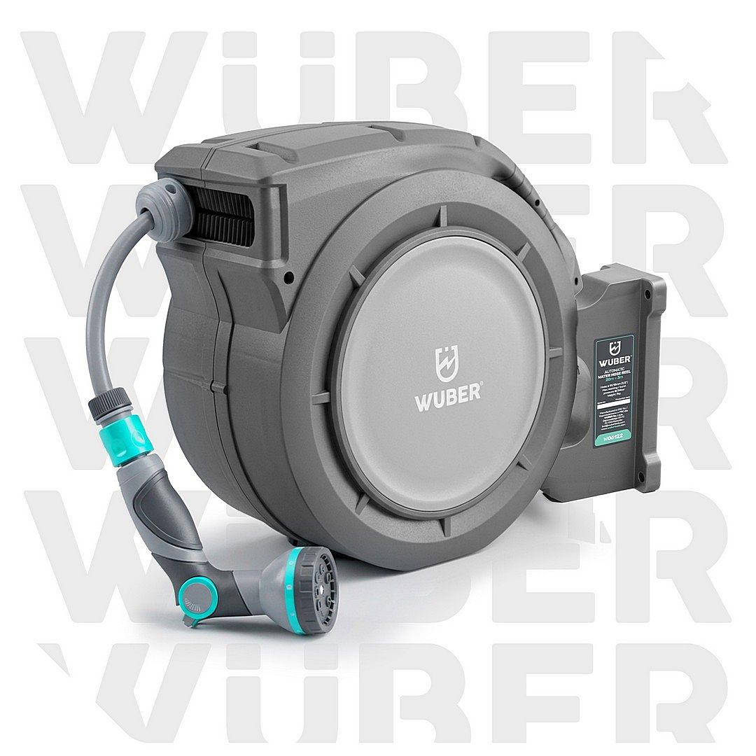 Zwijak do węża ogrodowego zwijacz automatyczny 20+3 m 10w1 WUBER