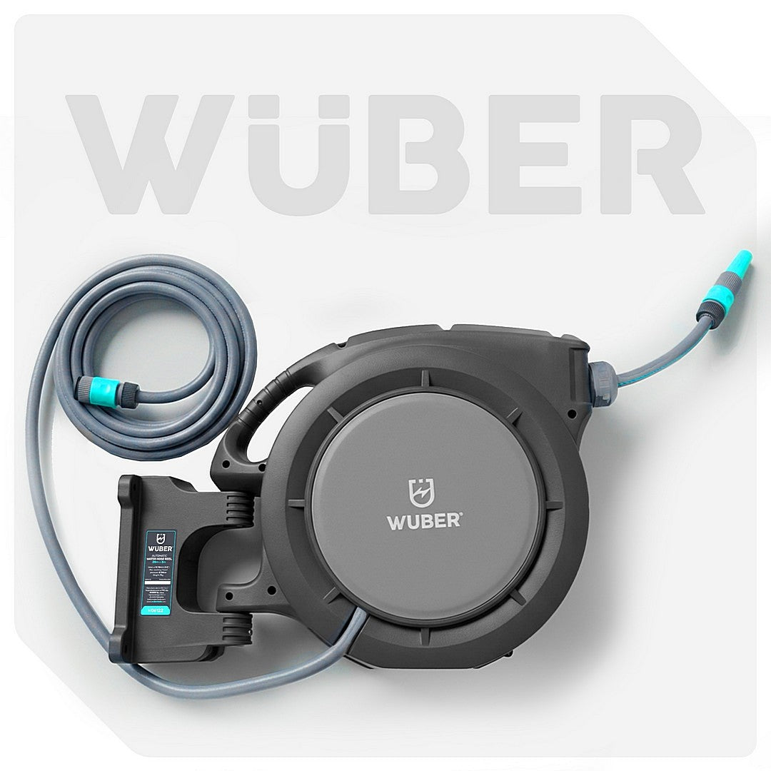 Zwijak do węża ogrodowego zwijacz automatyczny 20+3 m 10w1 WUBER