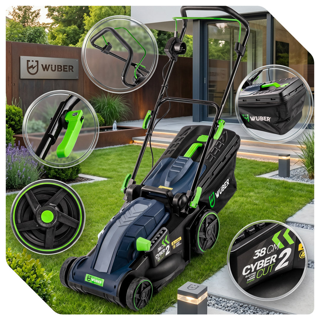 Kosiarka elektryczna 38 cm 1600 W WUBER