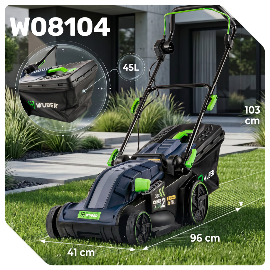 Kosiarka elektryczna 38 cm 1600 W WUBER