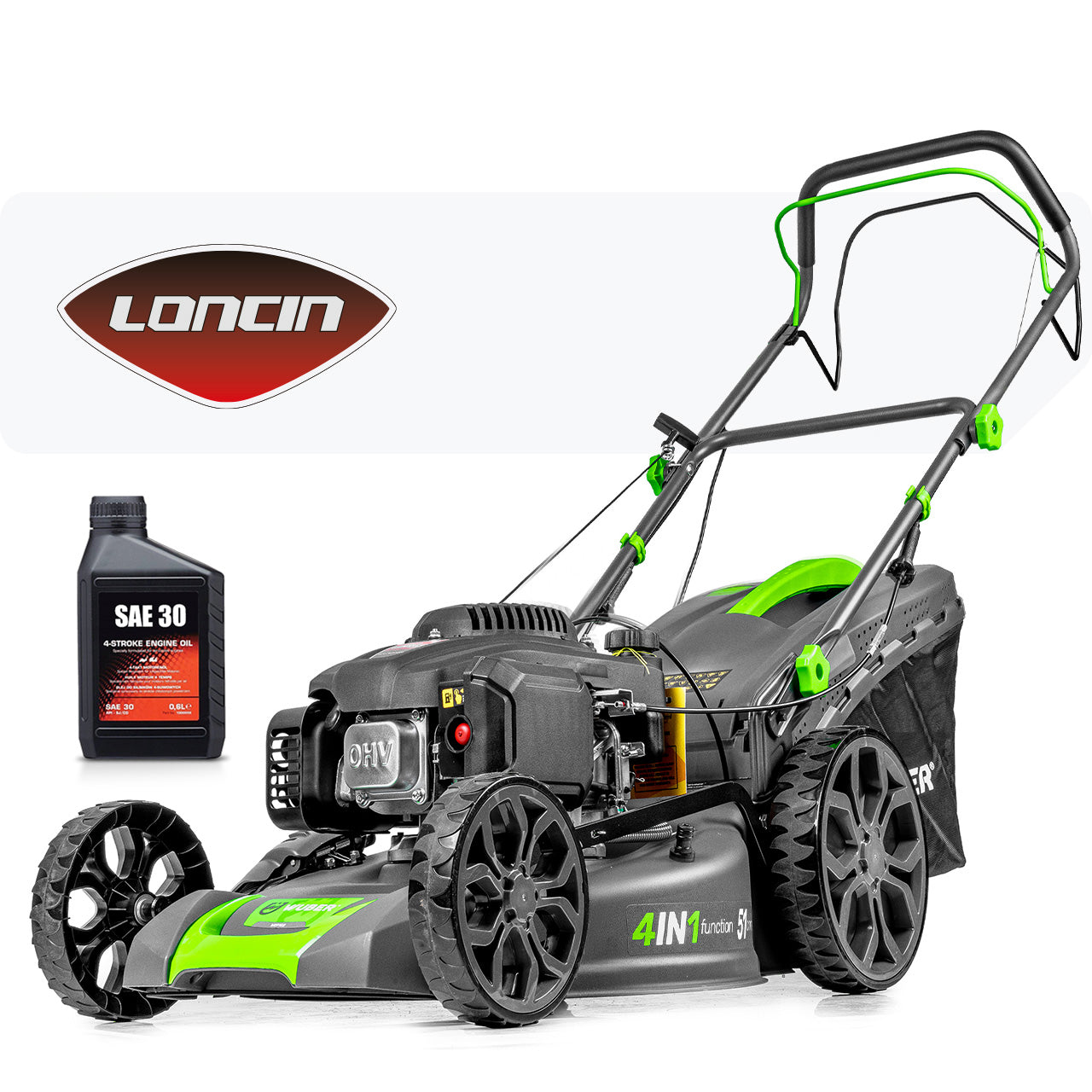 Kosiarka spalinowa 4,8 KM Loncin z napędem WUBER