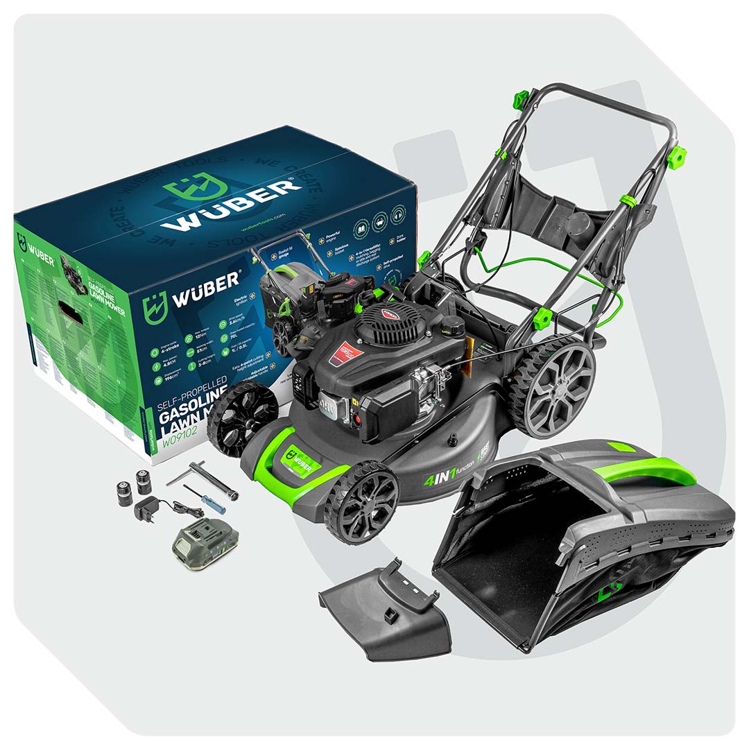 Kosiarka spalinowa silnik Loncin 51 cm 196 cm³ + Elektrostart WUBER