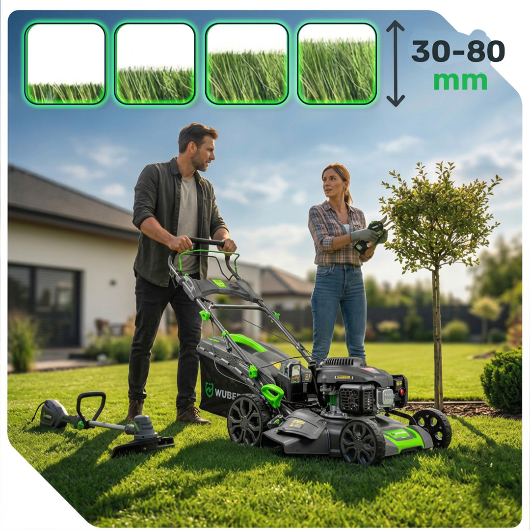 Kosiarka spalinowa silnik Loncin 51 cm 196 cm³ + Elektrostart WUBER
