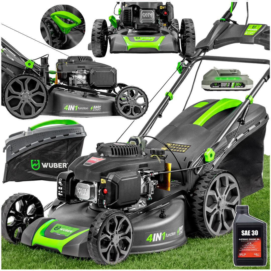 Kosiarka spalinowa silnik Loncin 51 cm 196 cm³ + Elektrostart WUBER