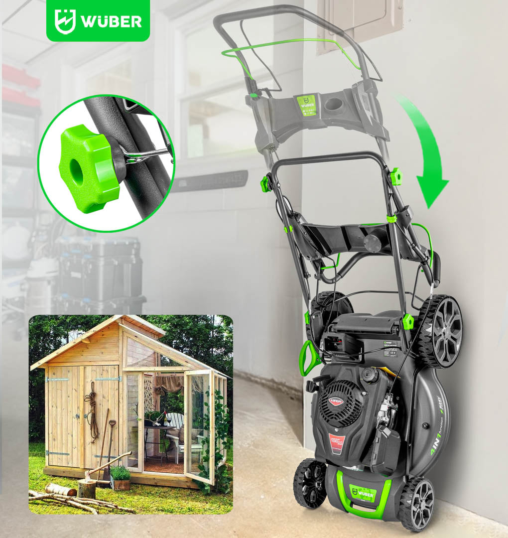 Kosiarka spalinowa 4,8 KM z napędem i rozruchem WUBER