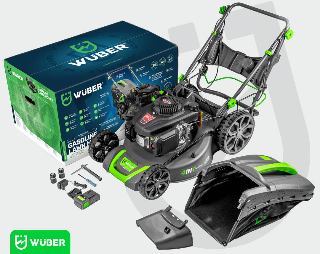 Kosiarka spalinowa 4,8 KM z napędem i rozruchem WUBER