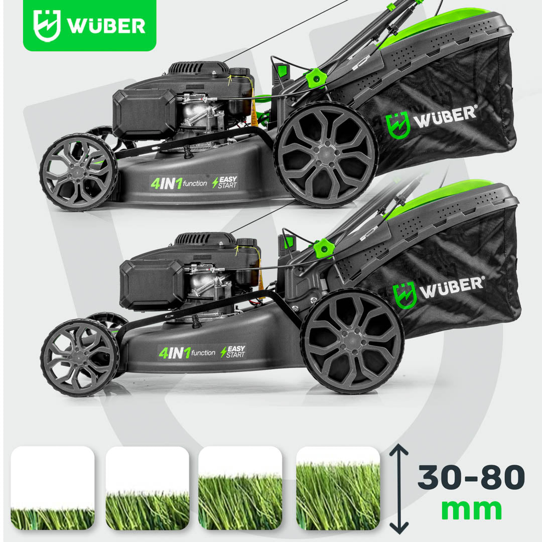 Kosiarka spalinowa 4,8 KM z napędem i rozruchem WUBER