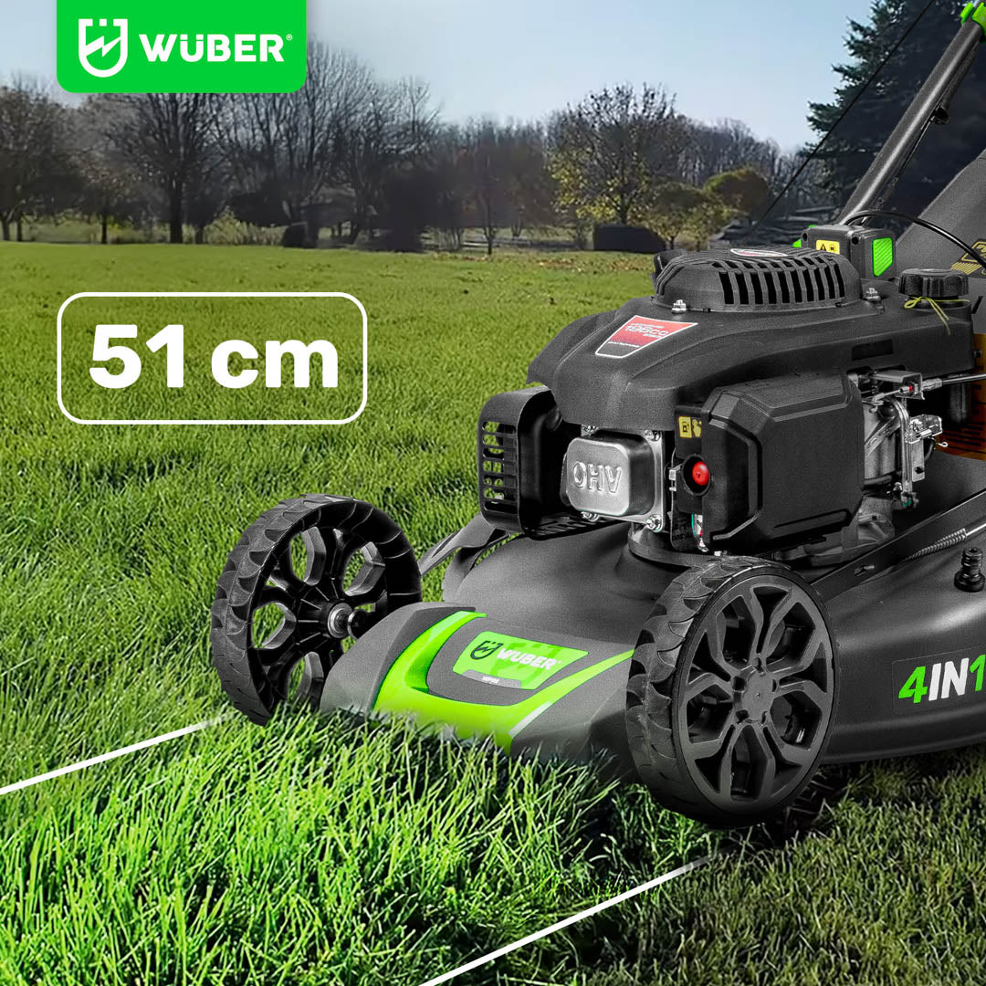 Kosiarka spalinowa 4,8 KM z napędem i rozruchem WUBER