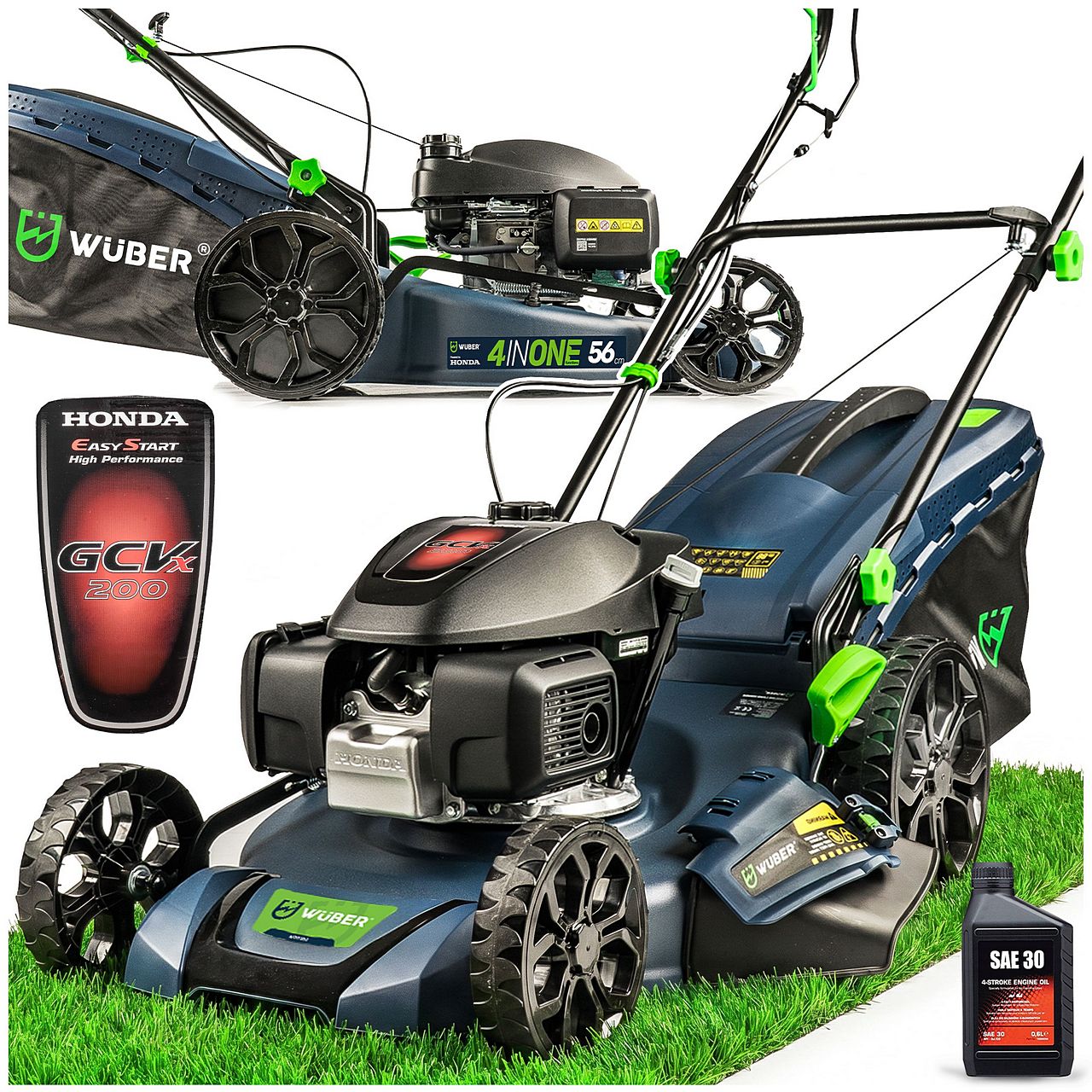 Kosiarka spalinowa 5,7 KM HONDA 56 cm z napędem WUBER