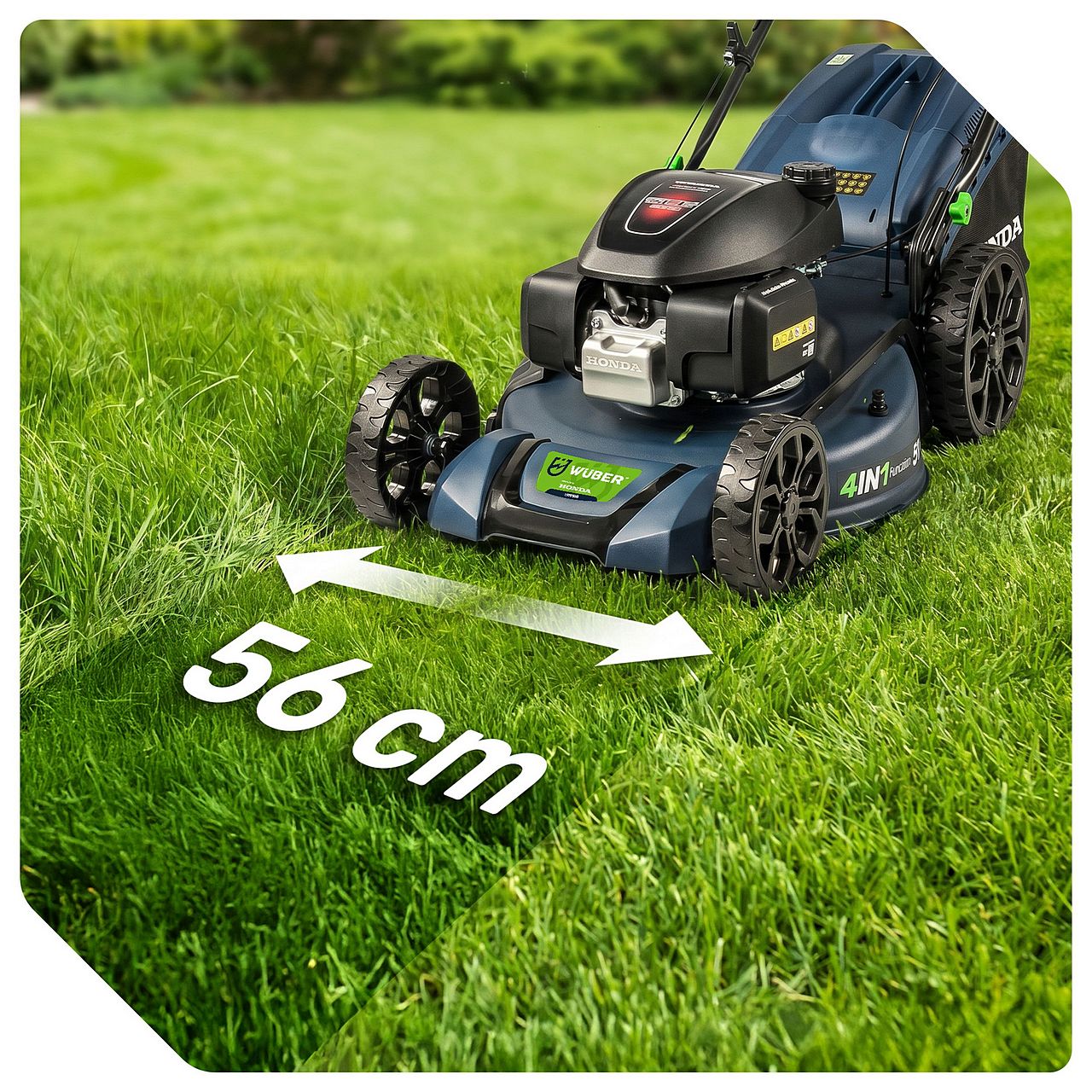 Kosiarka spalinowa 5,7 KM HONDA 56 cm z napędem WUBER