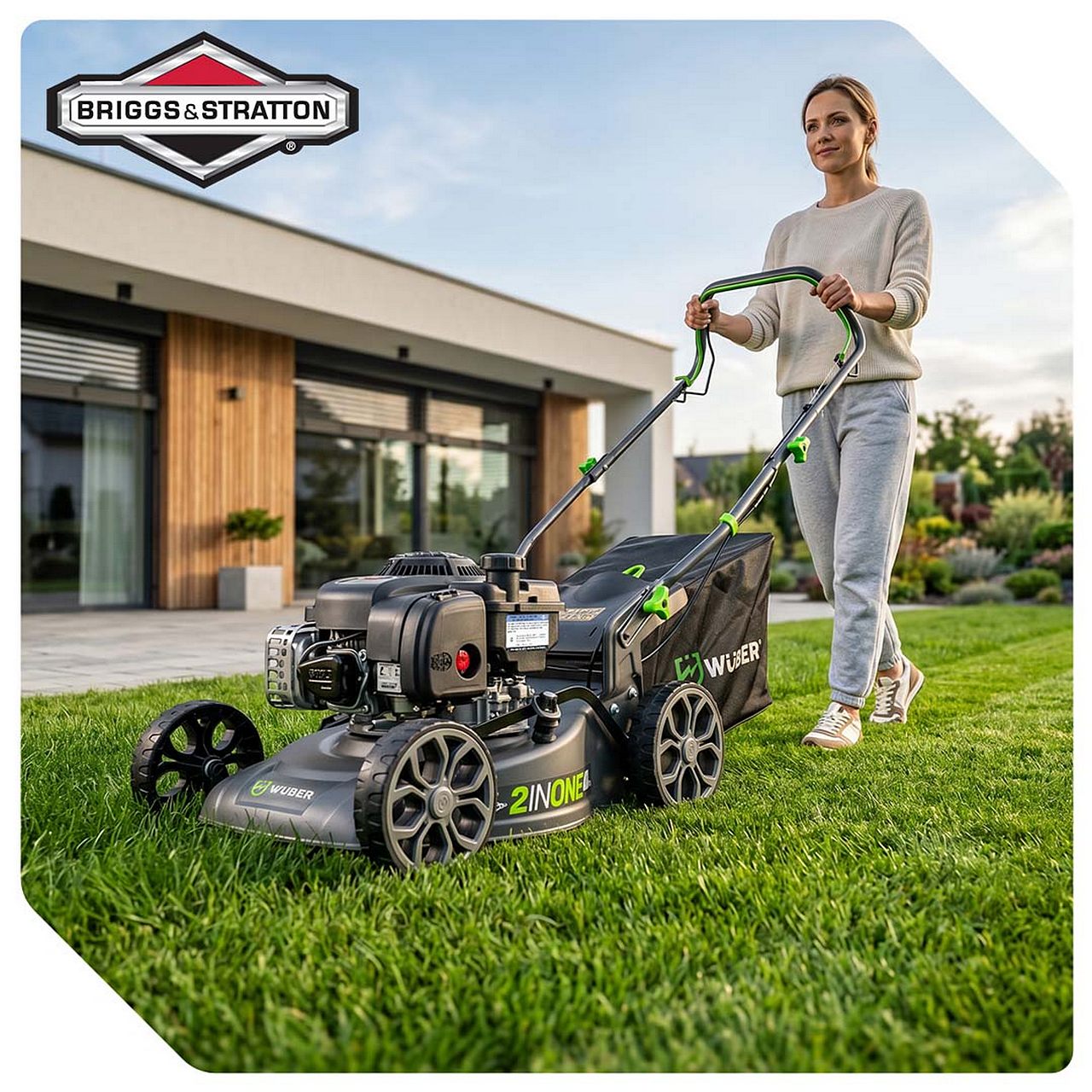 Kosiarka spalinowa Briggs & Stratton 40 cm z napędem WUBER