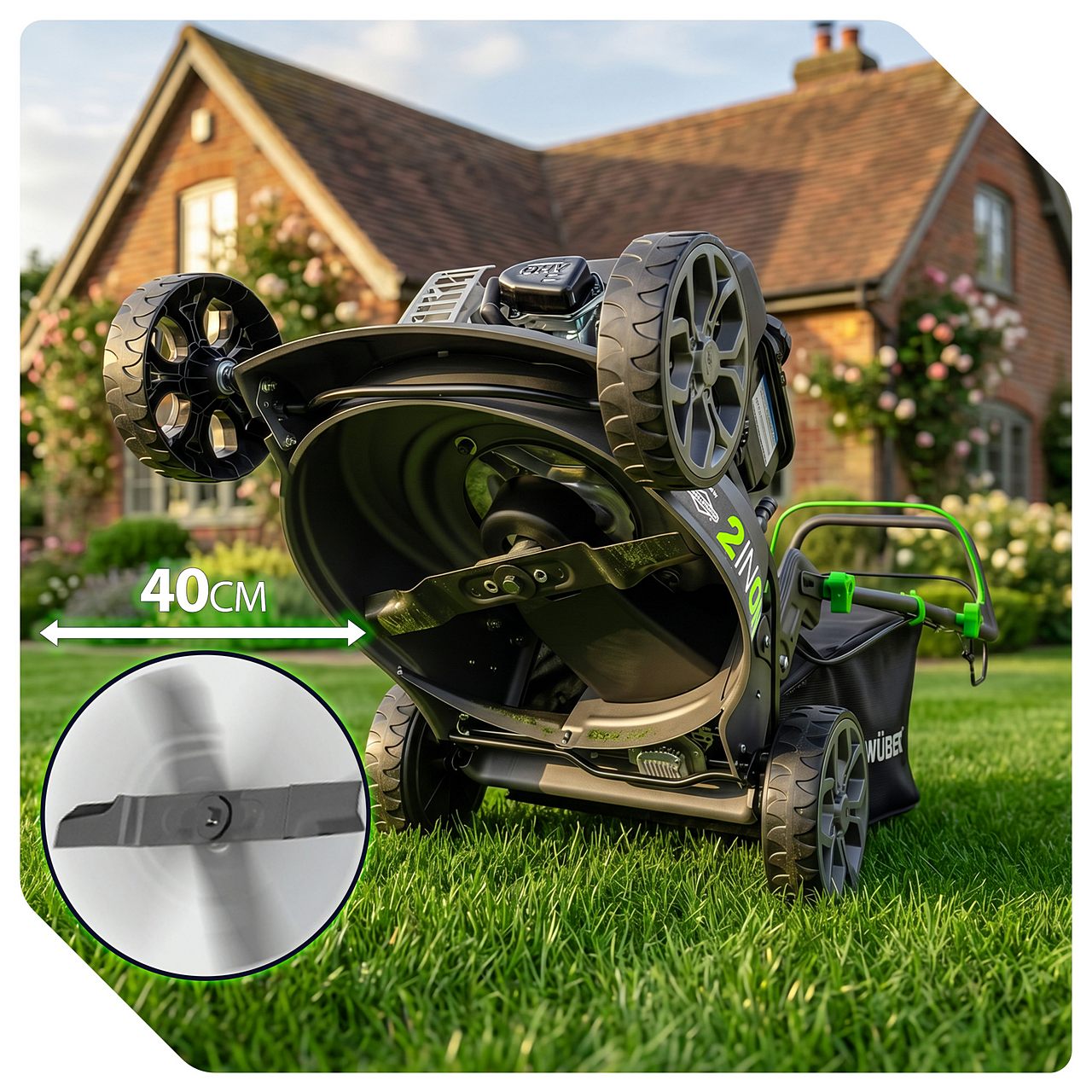 Kosiarka spalinowa Briggs & Stratton 40 cm z napędem WUBER