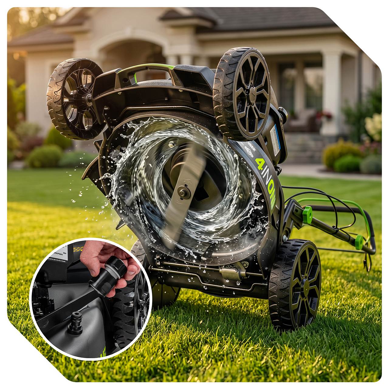 Kosiarka spalinowa Briggs & Stratton 46 cm z napędem WUBER