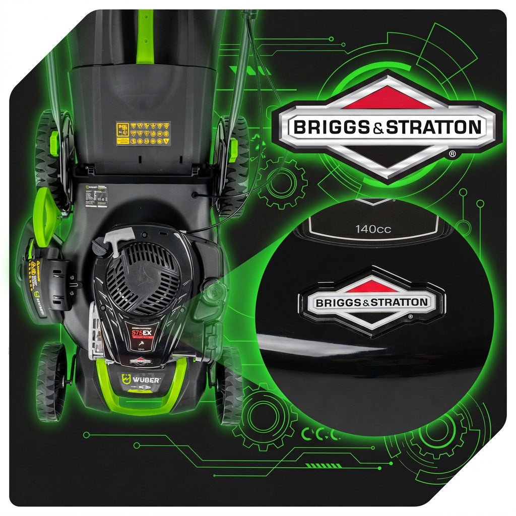 Kosiarka spalinowa Briggs & Stratton 46 cm z napędem WUBER