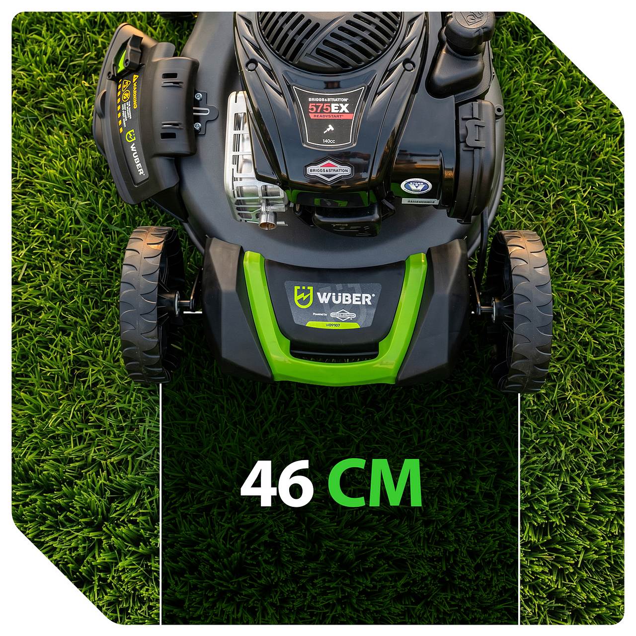 Kosiarka spalinowa Briggs & Stratton 46 cm z napędem WUBER