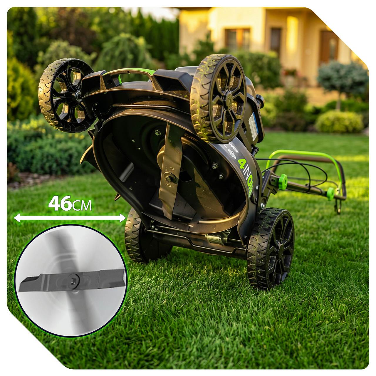 Kosiarka spalinowa Briggs & Stratton 46 cm z napędem WUBER