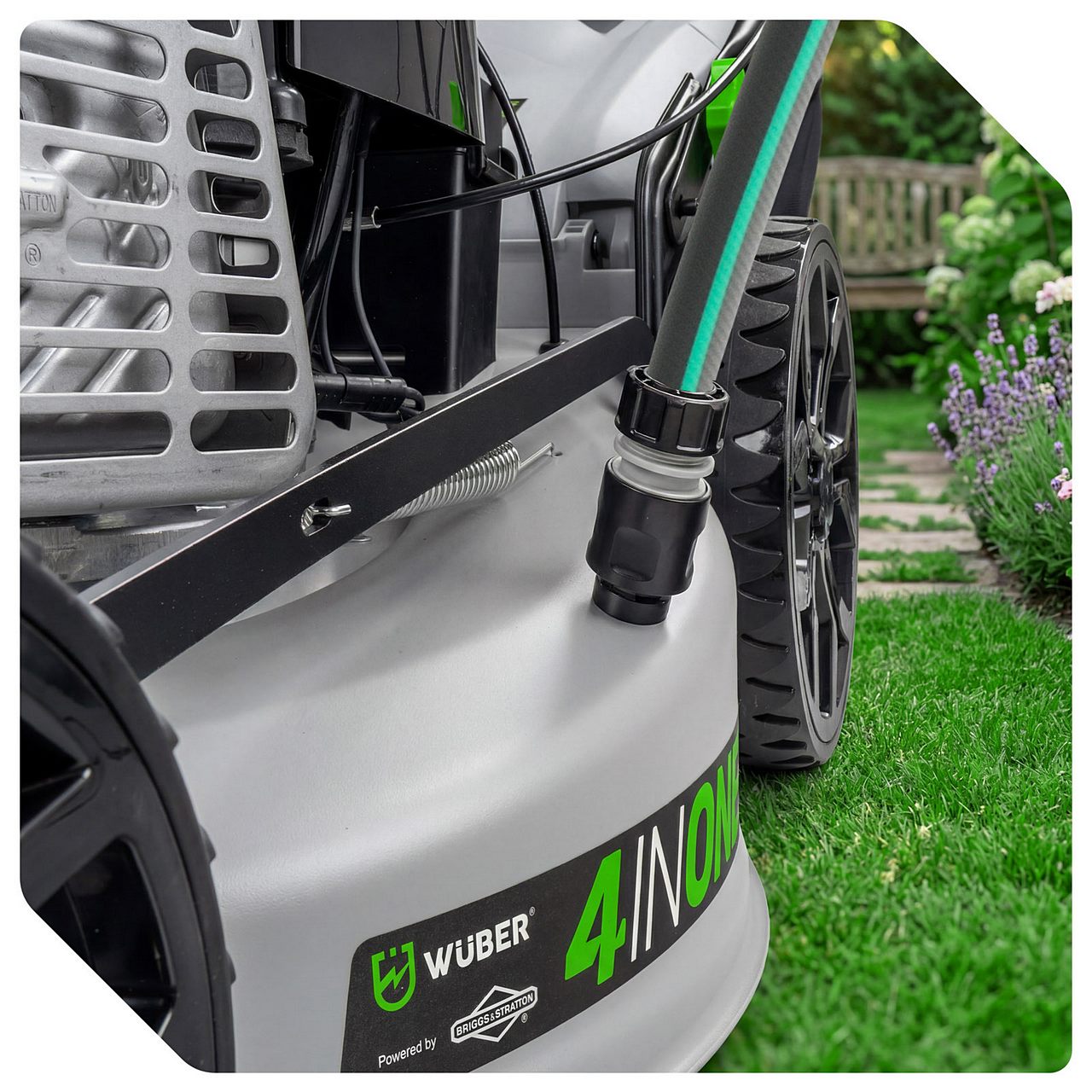 Kosiarka spalinowa 51 cm Briggs & Stratton z napędem WUBER