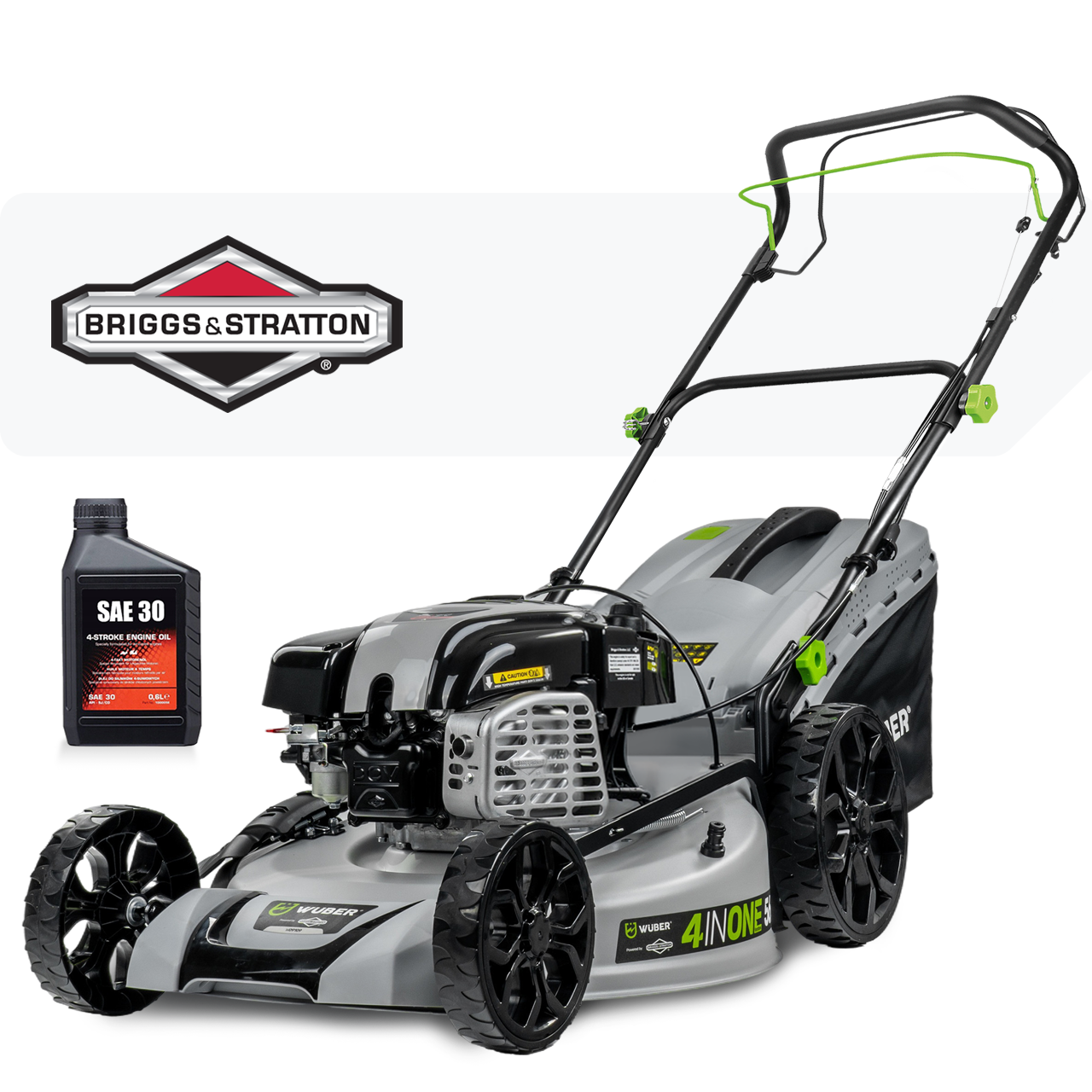 Kosiarka spalinowa 51 cm Briggs & Stratton z napędem WUBER