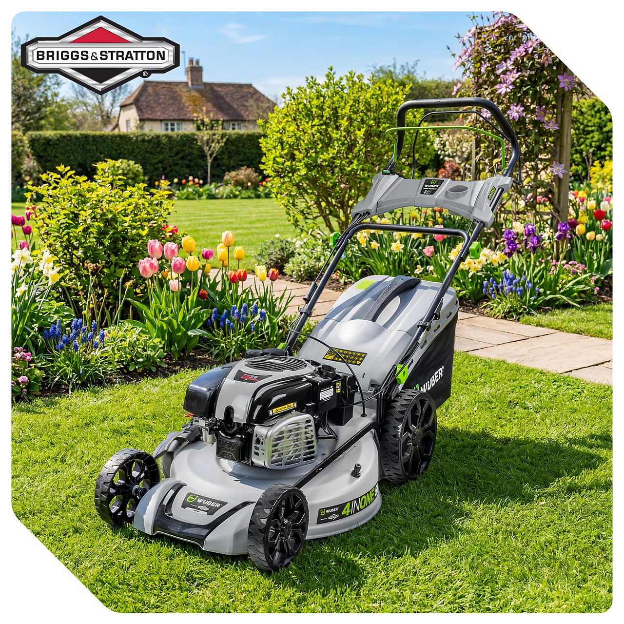 Kosiarka spalinowa 56 cm Briggs & Stratton z napędem WUBER