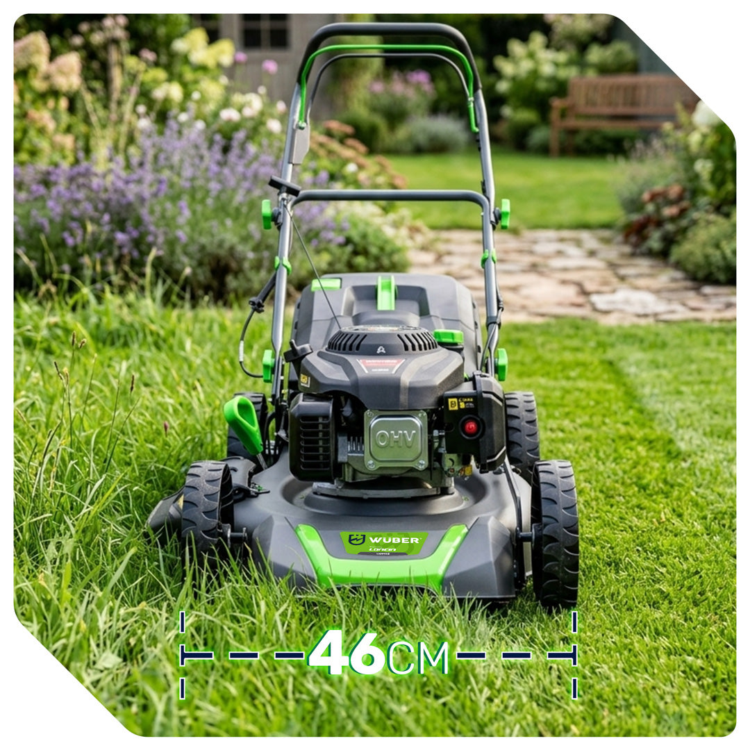 Kosiarka spalinowa 4 KM Loncin 46 cm z napędem 166 cm³ WUBER