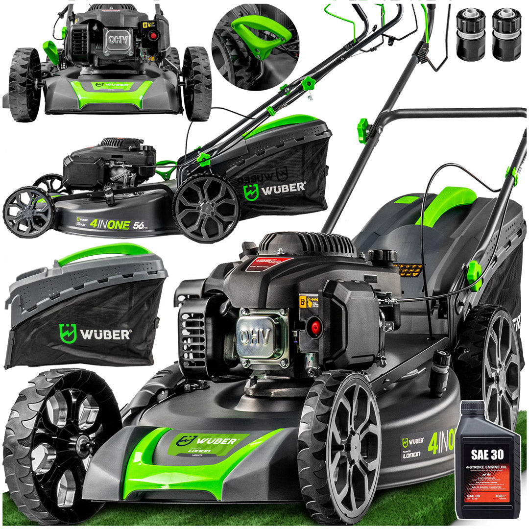 Kosiarka spalinowa 4,8 KM Loncin 56 cm z napędem 196 cm³ WUBER