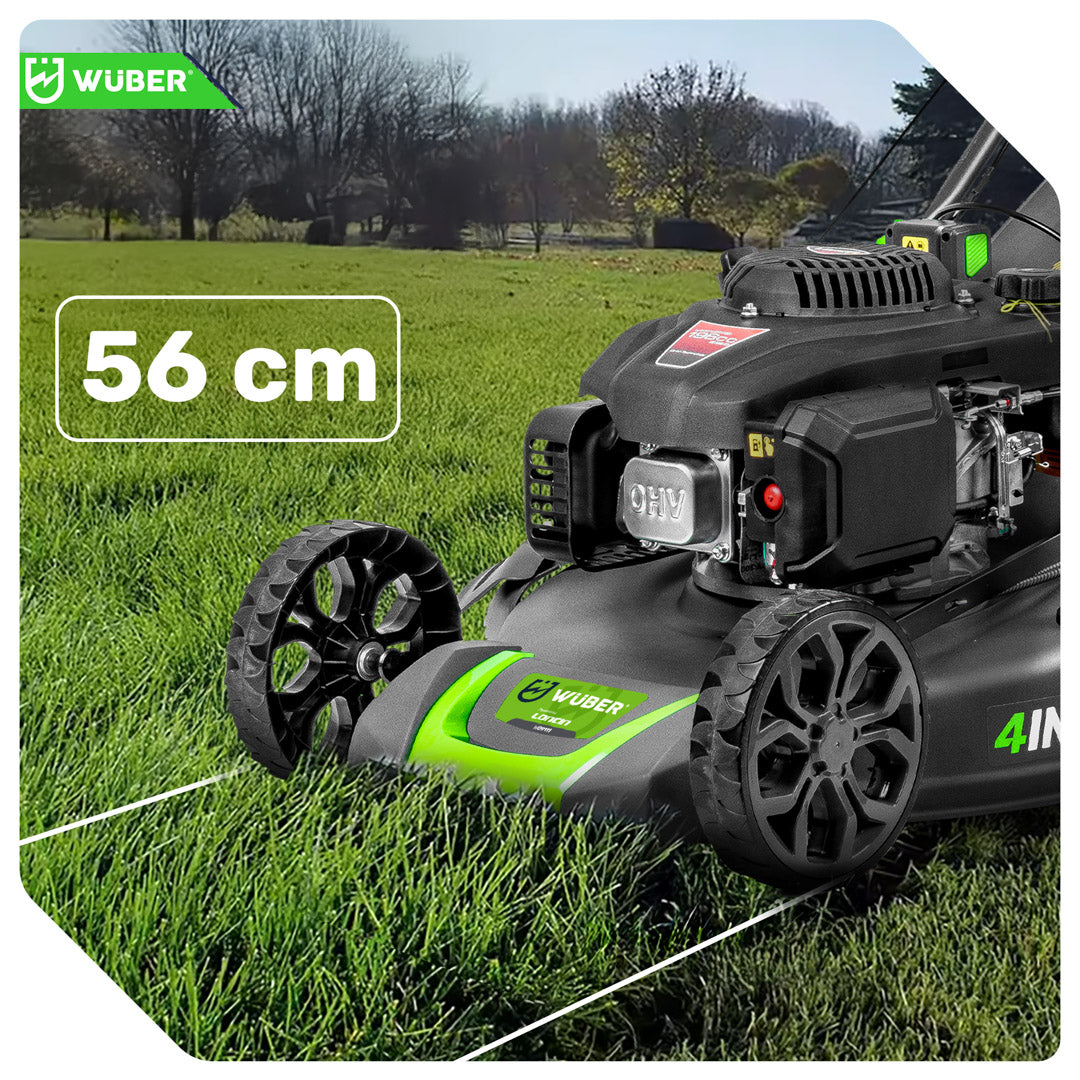 Kosiarka spalinowa 4,8 KM Loncin 56 cm z napędem 196 cm³ WUBER
