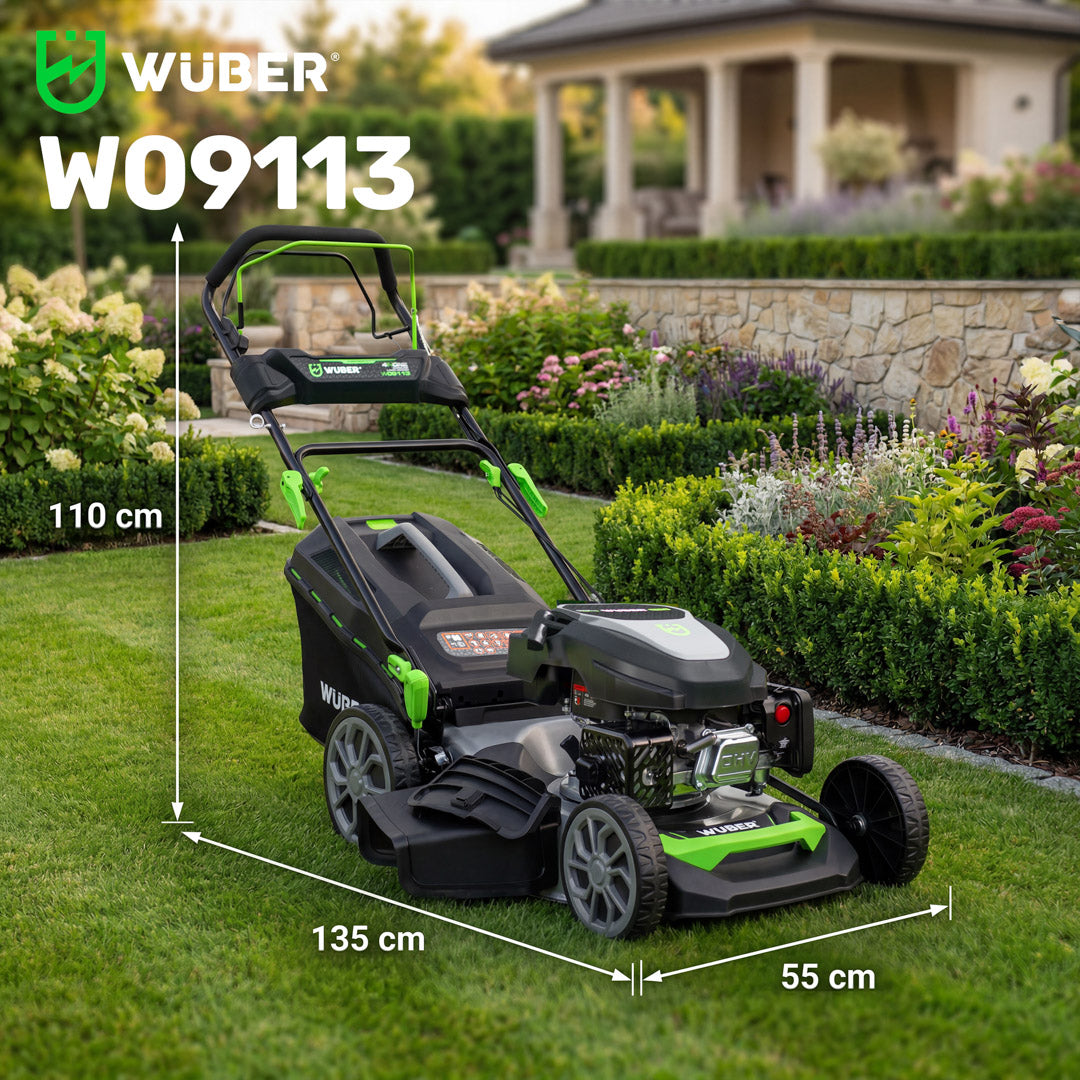 Kosiarka spalinowa 51 cm z napędem 3,6 km/h WUBER